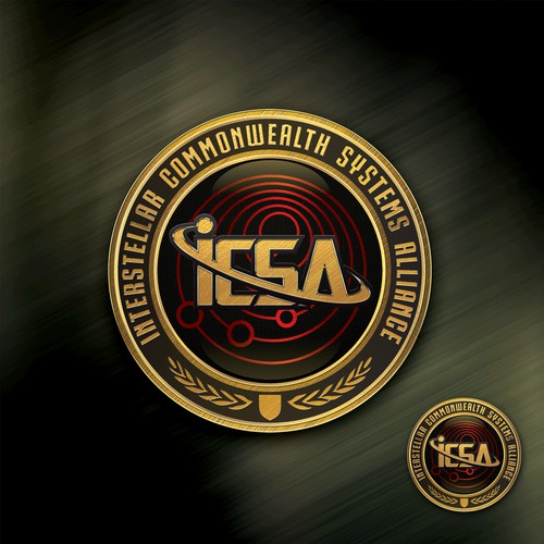 Superb logo for ICSA Online Game