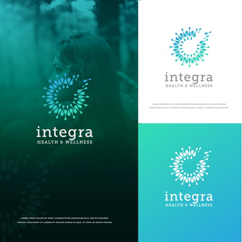 Upscale logo design for Integra