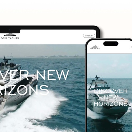 Yacht Sales Squarespace Site