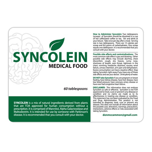 Syncolein Label