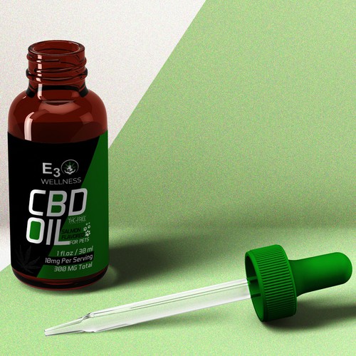CBD Oil Lable Design
