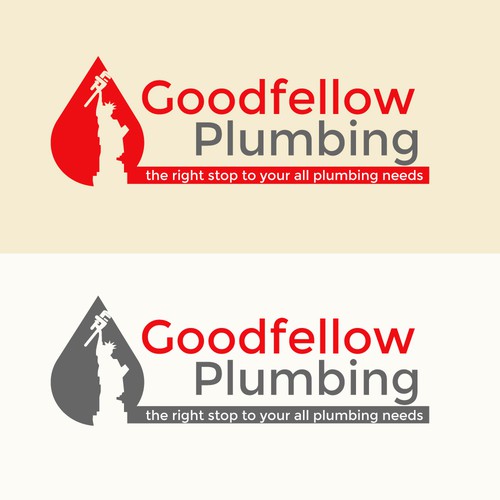logo concept for Good Fellow Plumbing