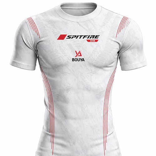 Spitfire training sublimation micro fiber jersey design. 