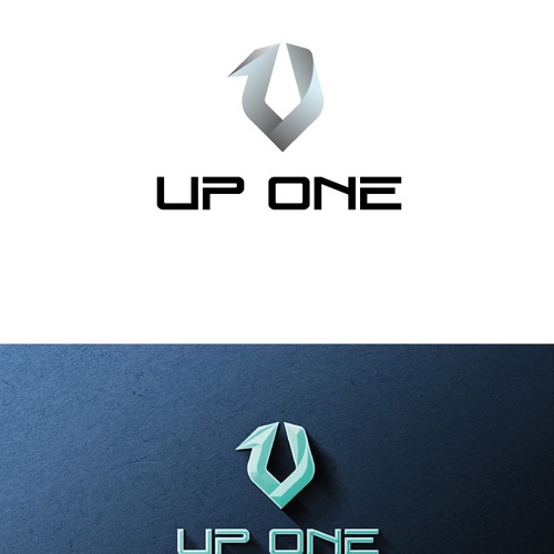 Winner design for Up One contest logo