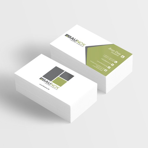 1st Business card