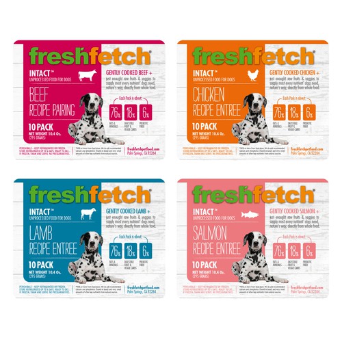 Design a base label for our new product line: Intact!