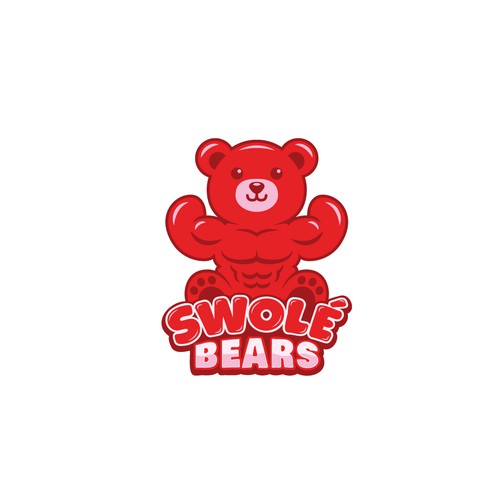 Swole Bears Logo Design