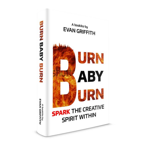 Typography-based design for an attention grabbing book cover