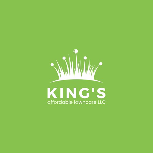 logo concept for lawncare company