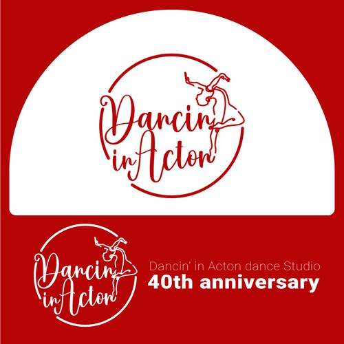 Logo for a dancing studio