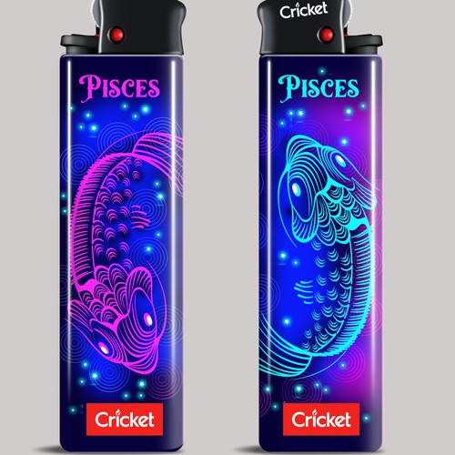 Cricket Lighter label