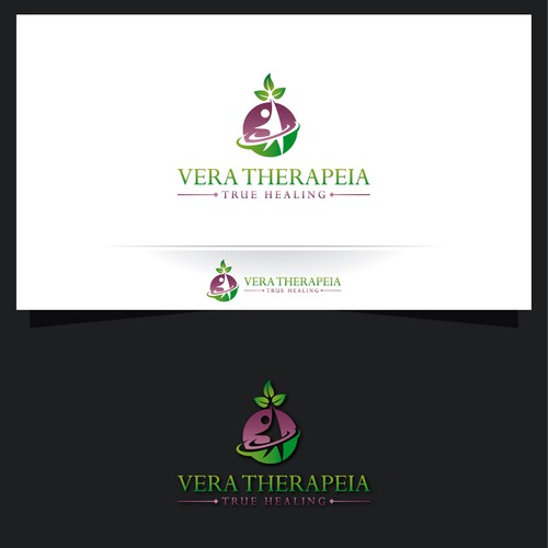 Design a logo for Vera Therapeia, a company selling products that heal.