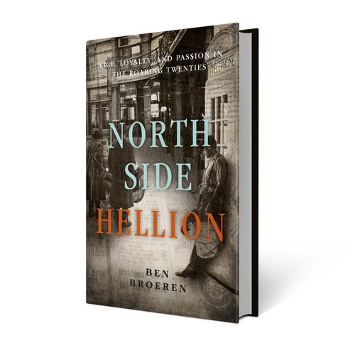 Book cover design for A Windy City Jazz Age Plot Novel