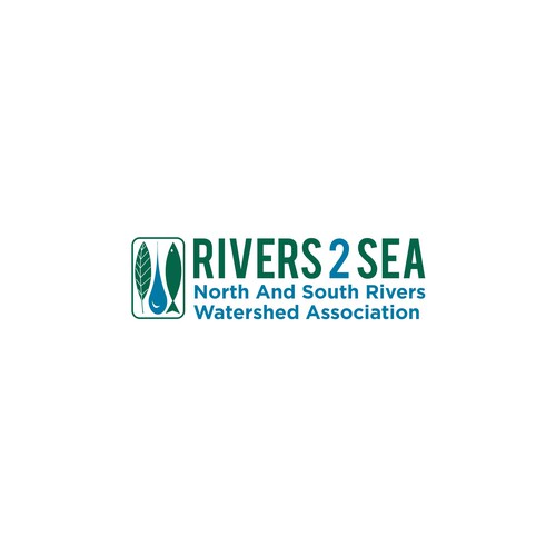 Rivers 2 Sea Logo for Environmental Nonprofit