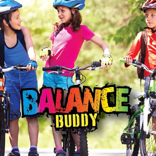 Create a capturing balance bike logo for Balance Buddy
