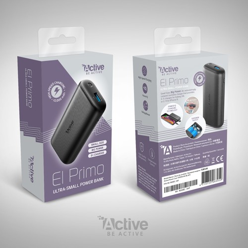 Power Bank Packaging Design