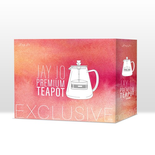 Packaging Design for Premium Tea Pot