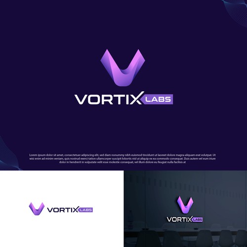 Logo Design for Vortix Labs