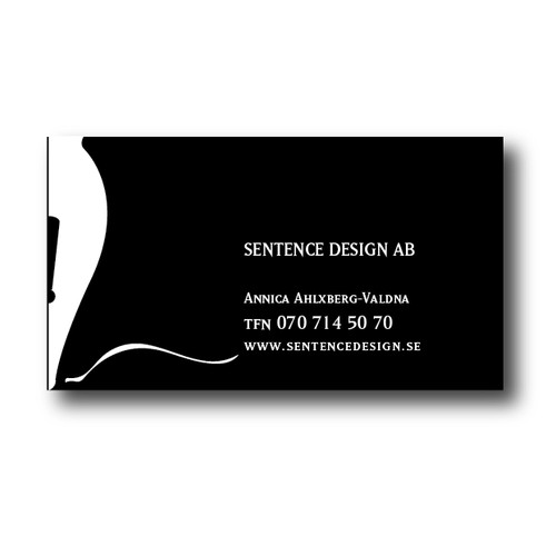 stationery for Sentence Design AB