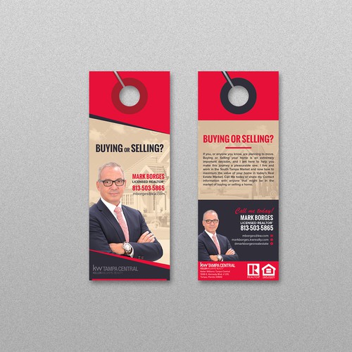 Realtor Door Hanger Design