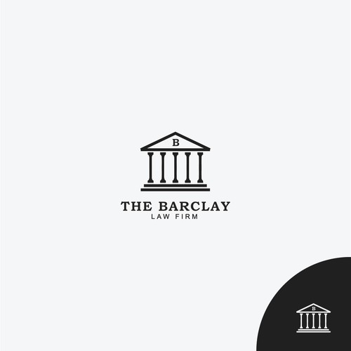 Logo Concept For "The Barclay Law Firm"