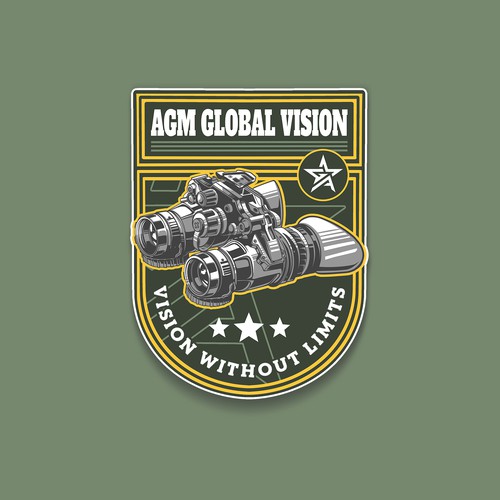 STICKER AGM GLOBAL VISION