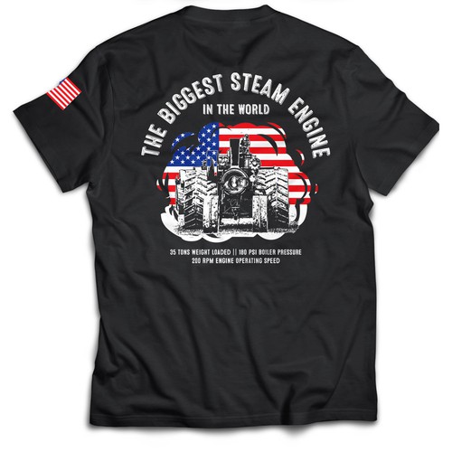 Steam Engine Tshirt