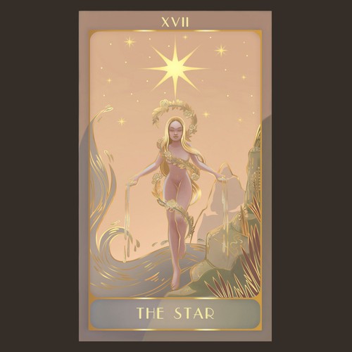 tarot card illustration and design