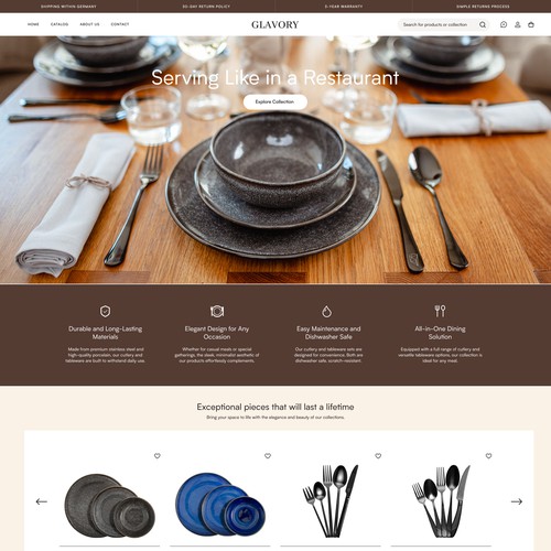 Glavory Online Store