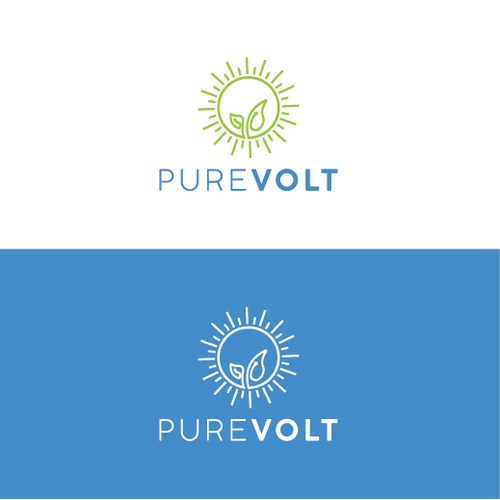 logo concept for PureVolt