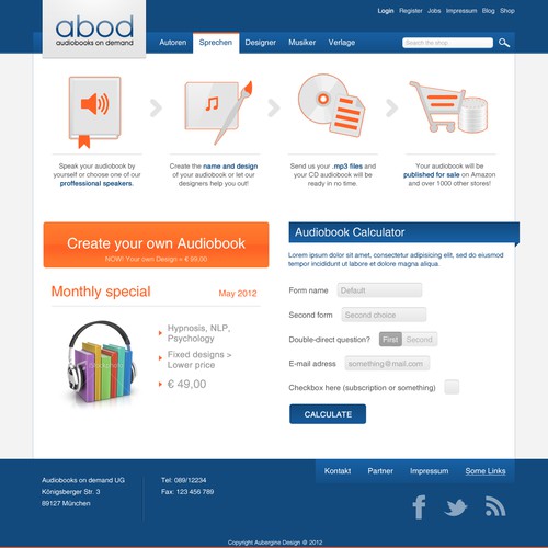 website design for ABOD