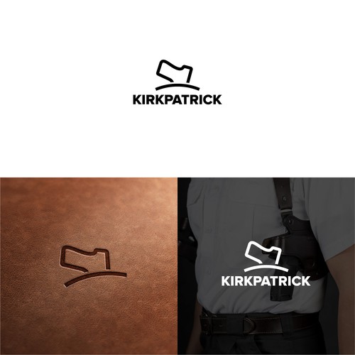 Classy Logo for Gun Holsters Manufacturer.