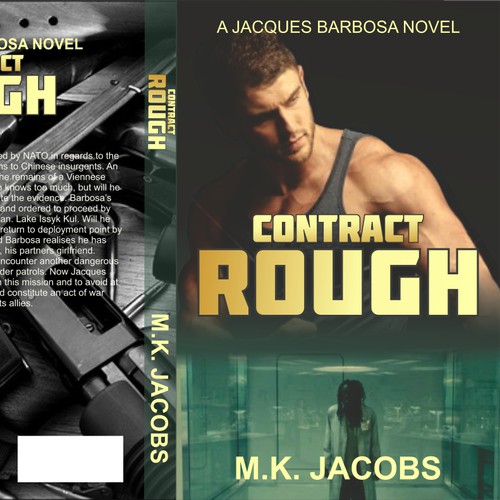 Create a Cover for a New Thrilling Action/Adventure Series.