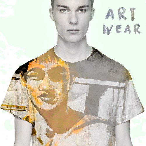T-shirt Design Artistic Cover