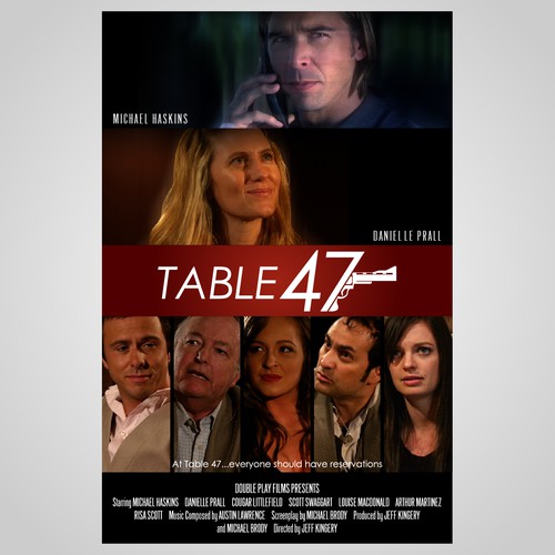 Movie Poster for independent film Table 47
