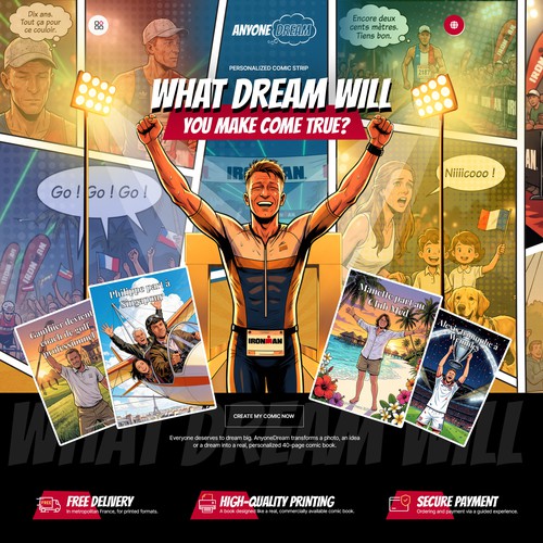 Comic Studio Book Website Design