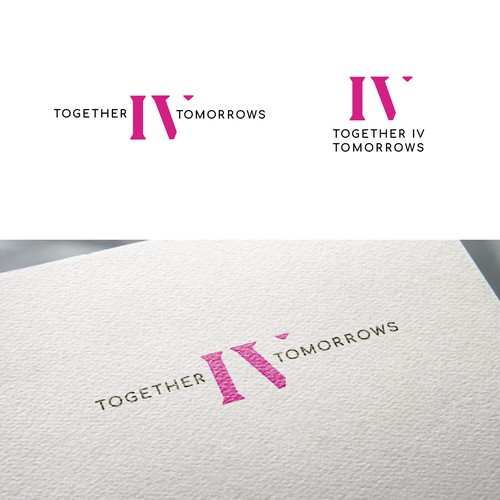 A mature contemporary logo for a breast cancer fundraising program