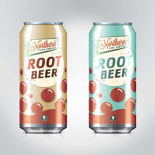 Can design for Craft Soda Company