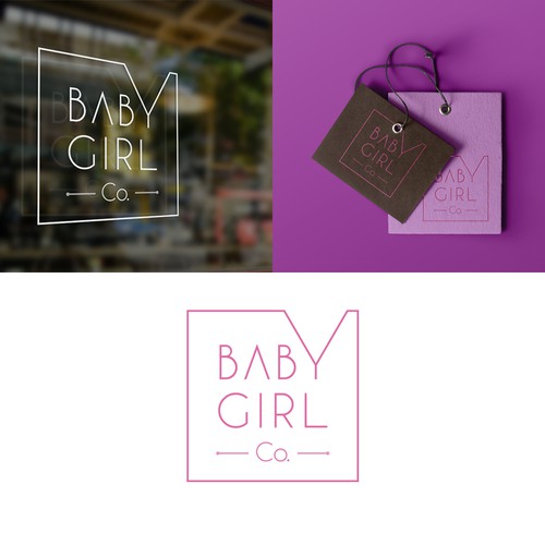 Design A Urban Logo for Baby Girl Co