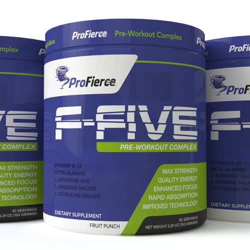 Help Create a Fierce and Enticing Athletic Supplement Label
