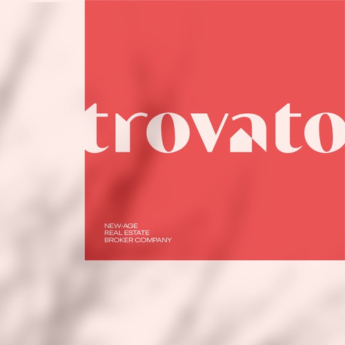 Bold and creative design of a logo for a new digital, automated and trustworthy real-estate broker