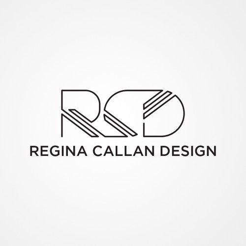 Modern & sleek logo design for Regina Callan Designs