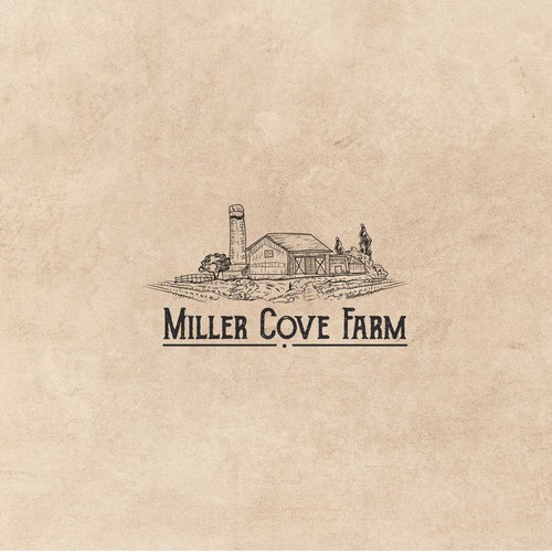 Miller Cove Farm Logo Design 