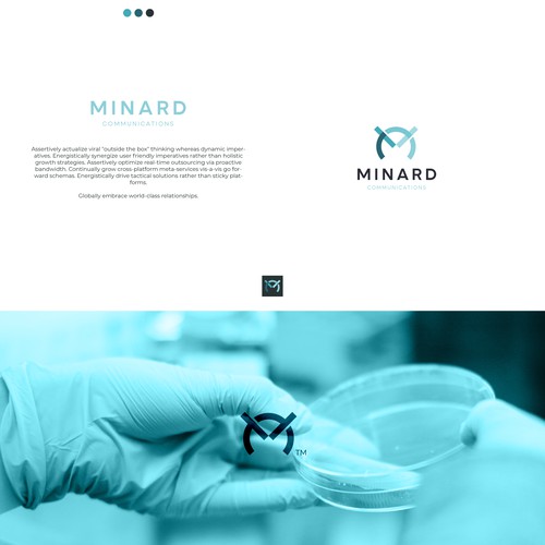 Design for a clinical research presentation company