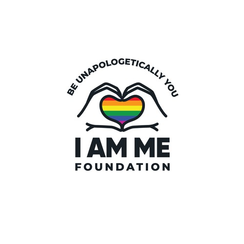 simple logo for I AM ME