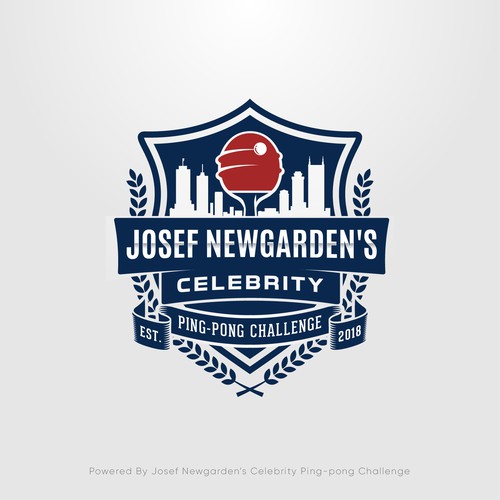 Josef Newgarden's Celebrity Ping-Pong Challenge Logo