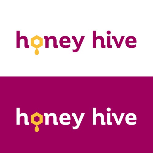 Logo concept for honey production company