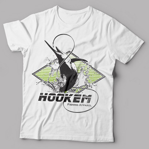 Fishing T-shirt for Hookem