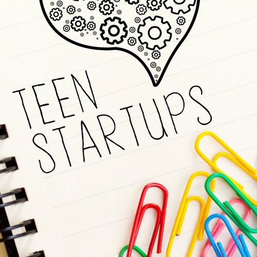 Design Web Banner and Card for "Teen Startups"