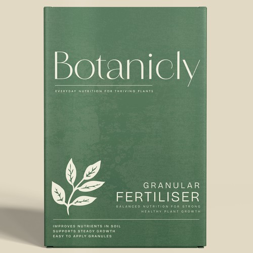 Minimal Modern Fertiliser Packaging